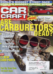 CAR CRAFT 2000 JAN - MOPAR Nats, LS1, 442, 65 CORONET